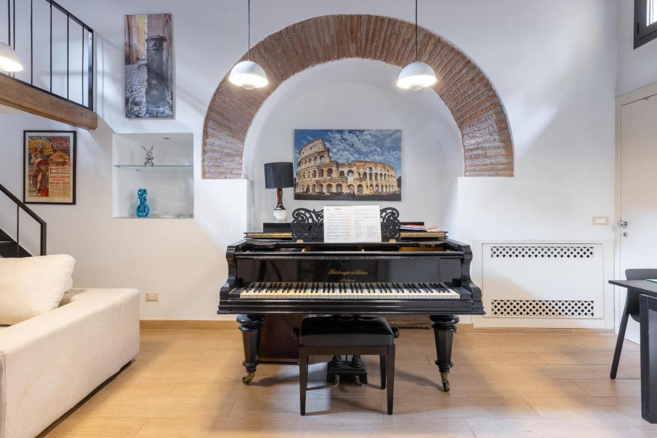 Musician Apartment Colosseo With Piano Rome Buitenkant foto